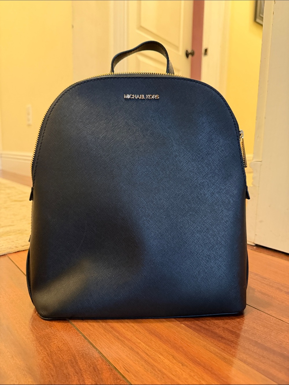 Michael Kors Black Saffiano Leather Mini Backpack - NWOT